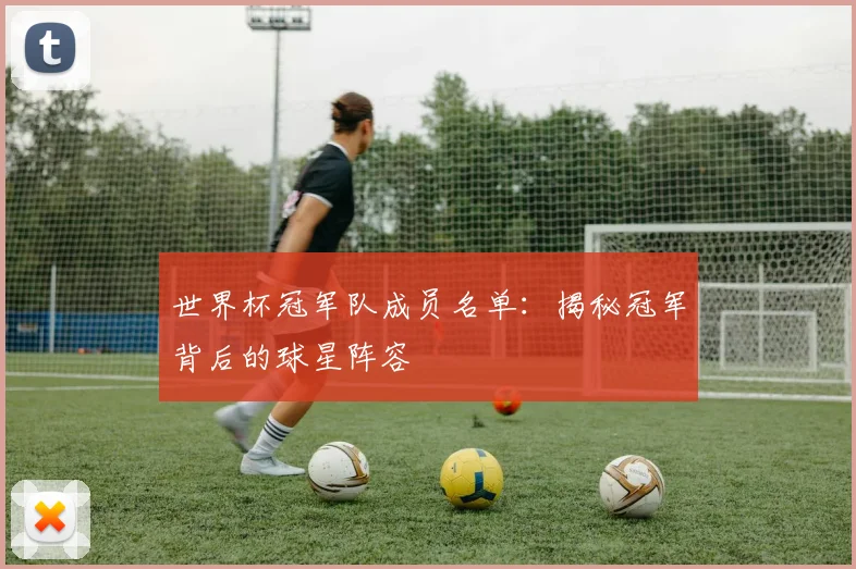 世界杯冠军队成员名单：揭秘冠军背后的球星阵容