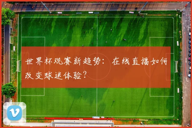世界杯观赛新趋势:在线直播如何改变球迷体验?